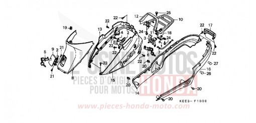 HOUSSE DE CARROSSERIE (1) SJ100T de 1996